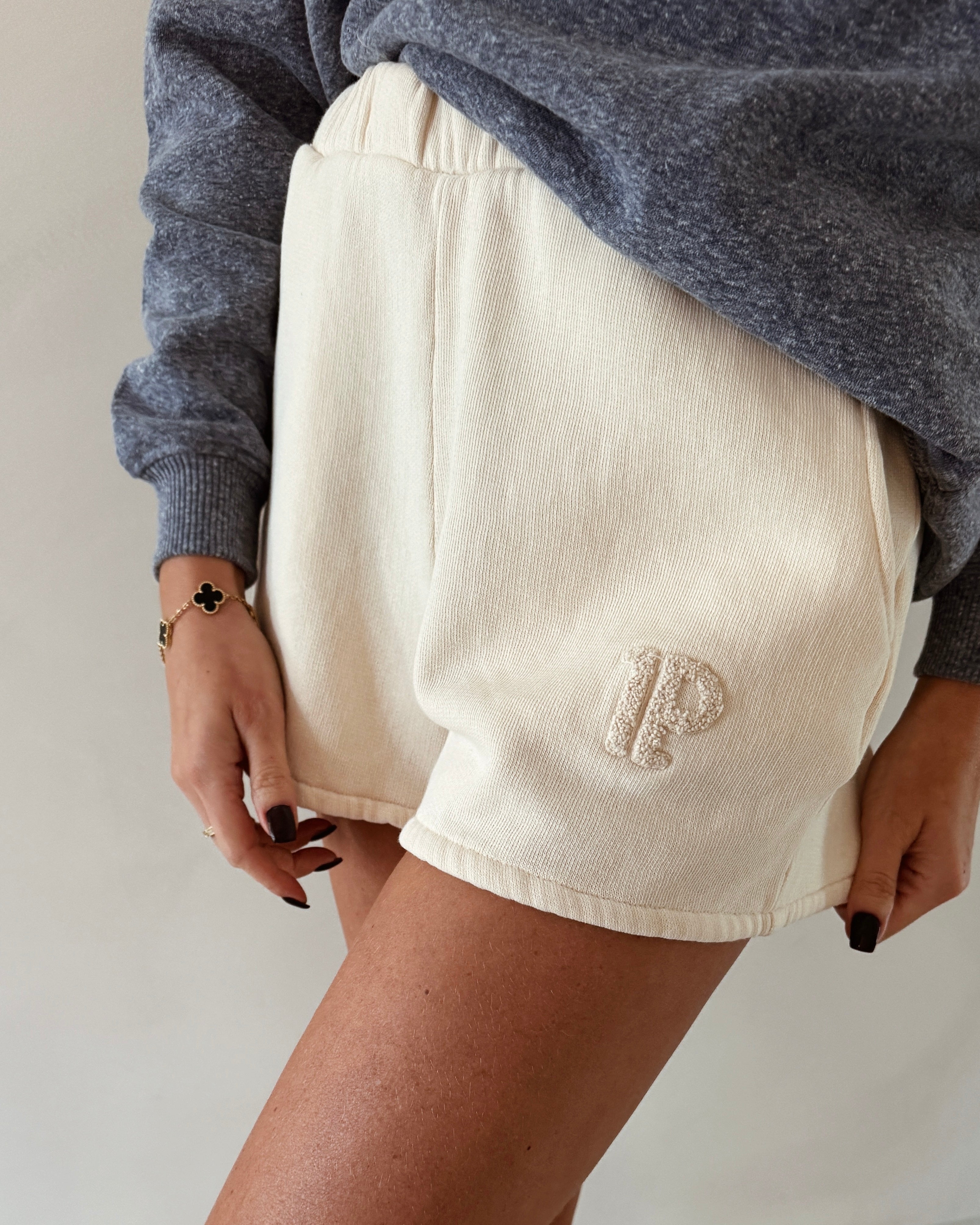 Sweatshorts Creme