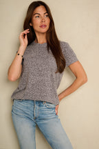 O-neck Shortsleeve Dark Grey Melee