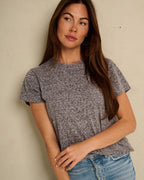O-neck Shortsleeve Dark Grey Melee