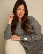 Basic Sweater Dark Grey Melee
