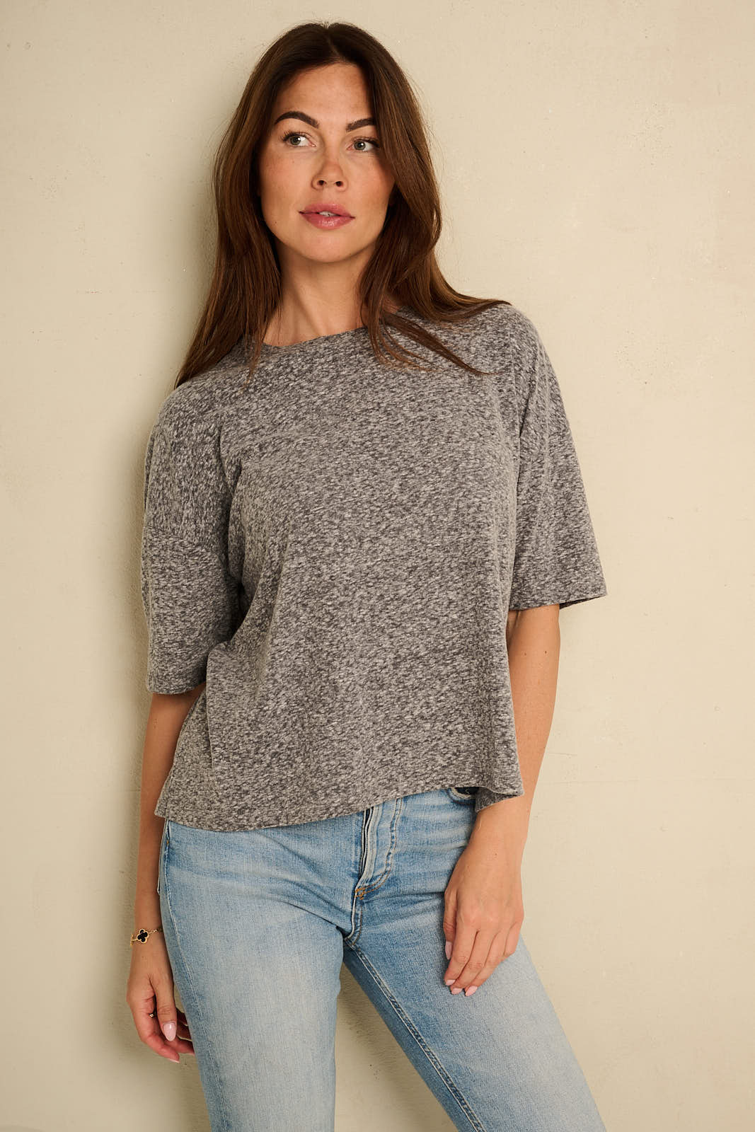 Boxy T Dark Grey Melee
