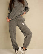 Joggingbroek donkergrijs melee