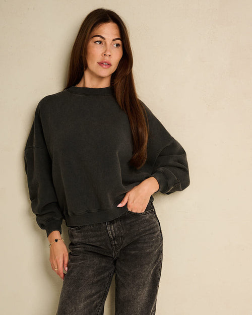 Basic Sweater Faded Grey