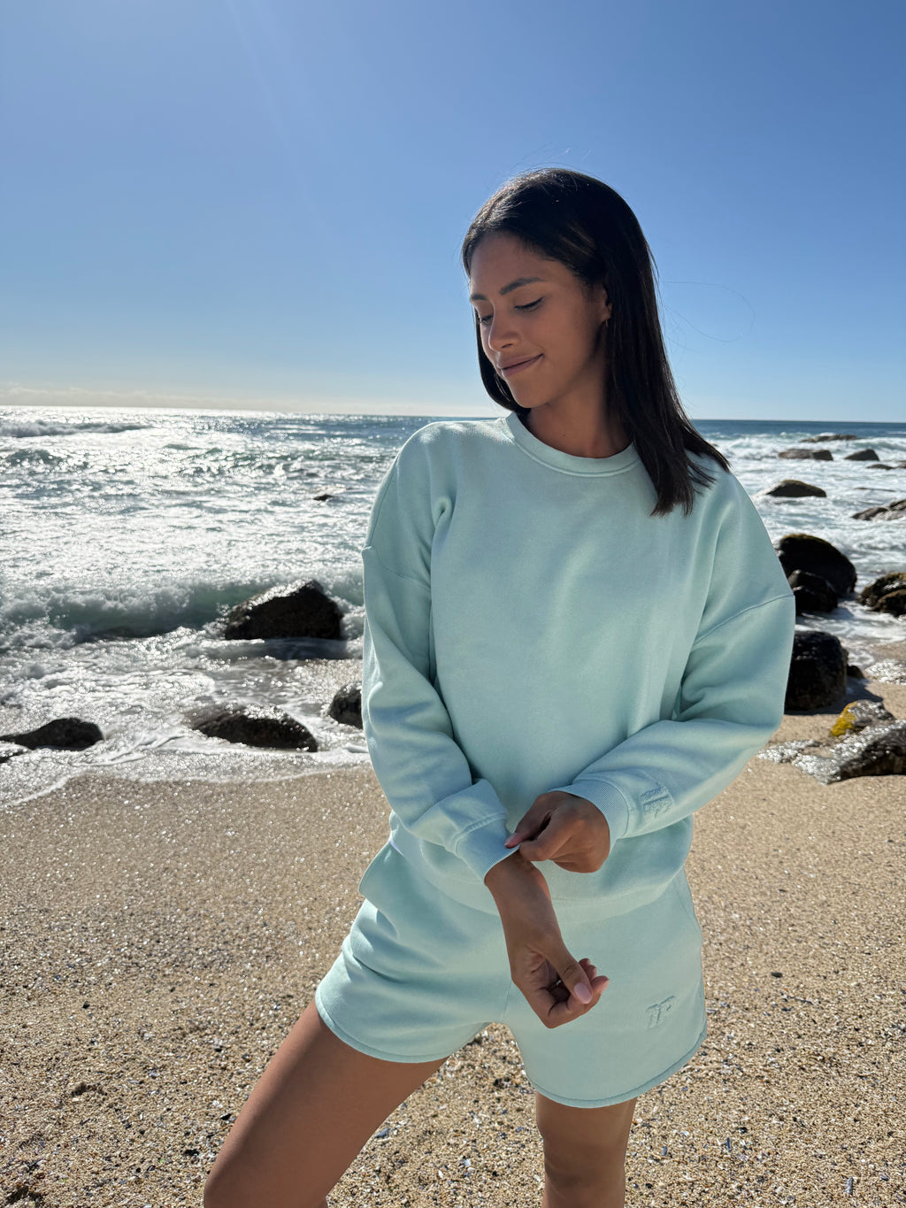 Batwing Sweater Cloud