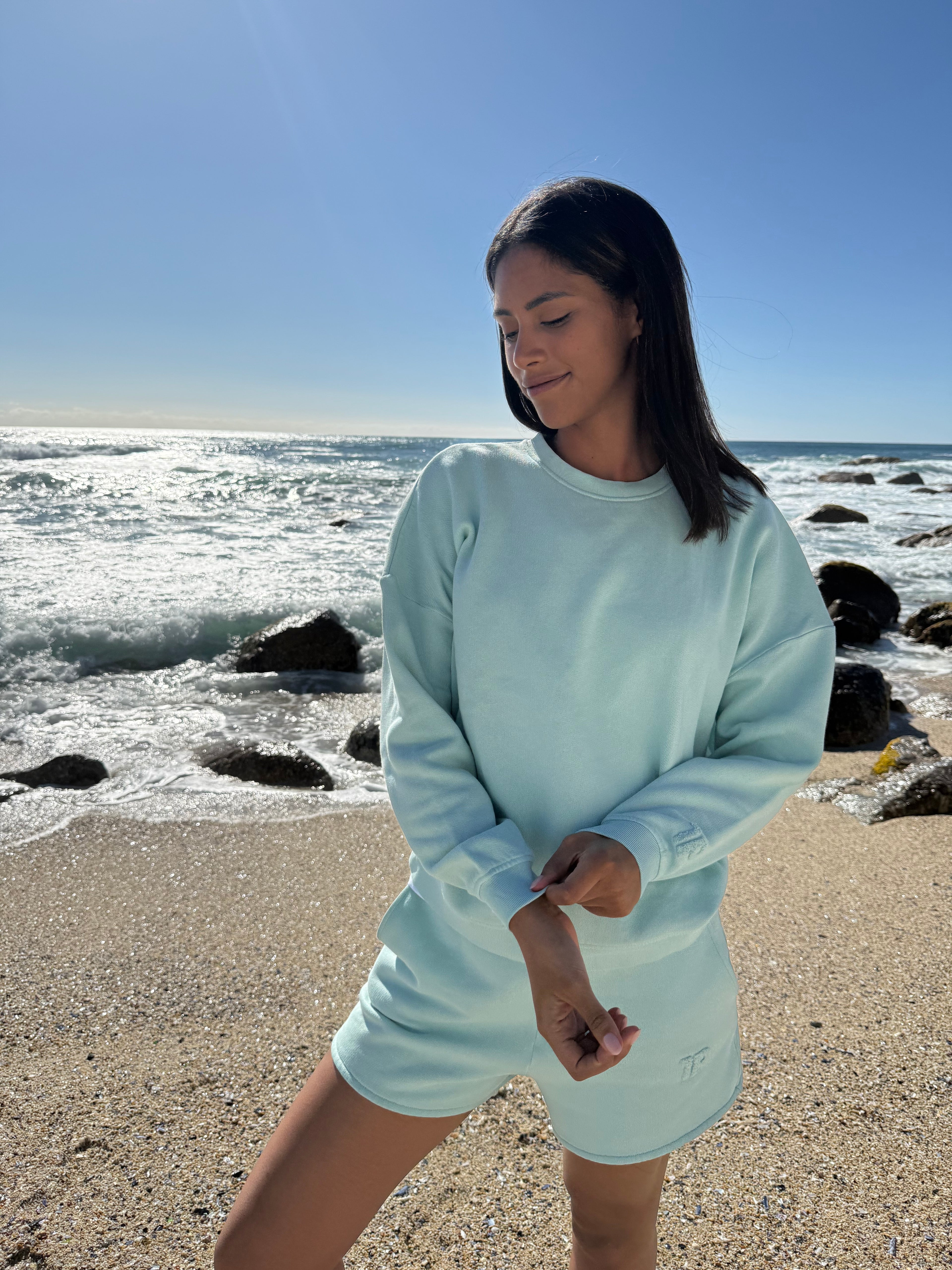 Batwing Sweater Cloud