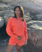 Batwing Sweater Fire
