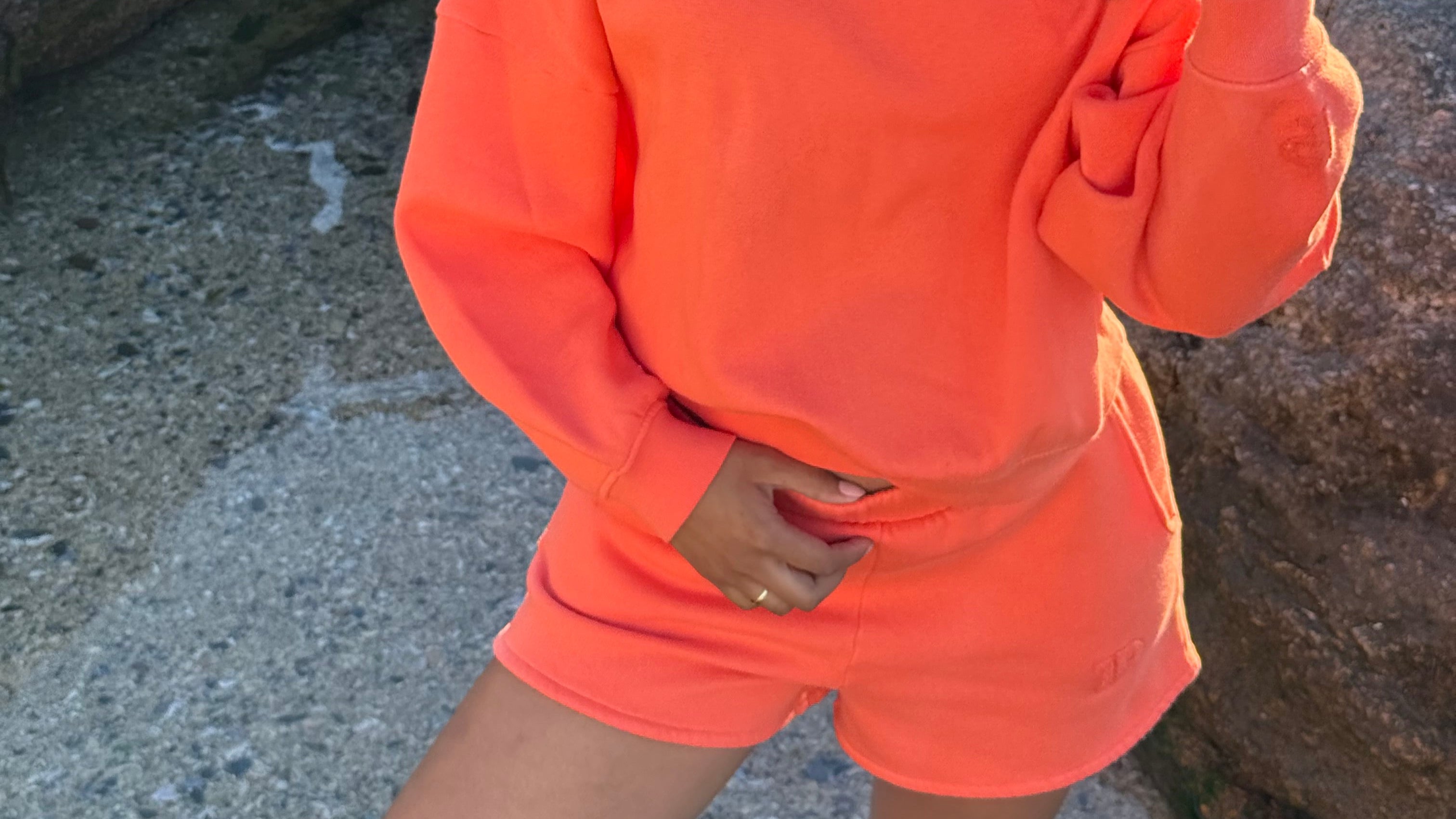 Batwing Sweater Fire