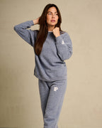 Basic Sweater Navy Melee