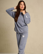Sweatpants Navy Melee