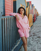 Sweatshorts pink melee