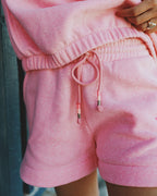 Sweatshorts pink melee
