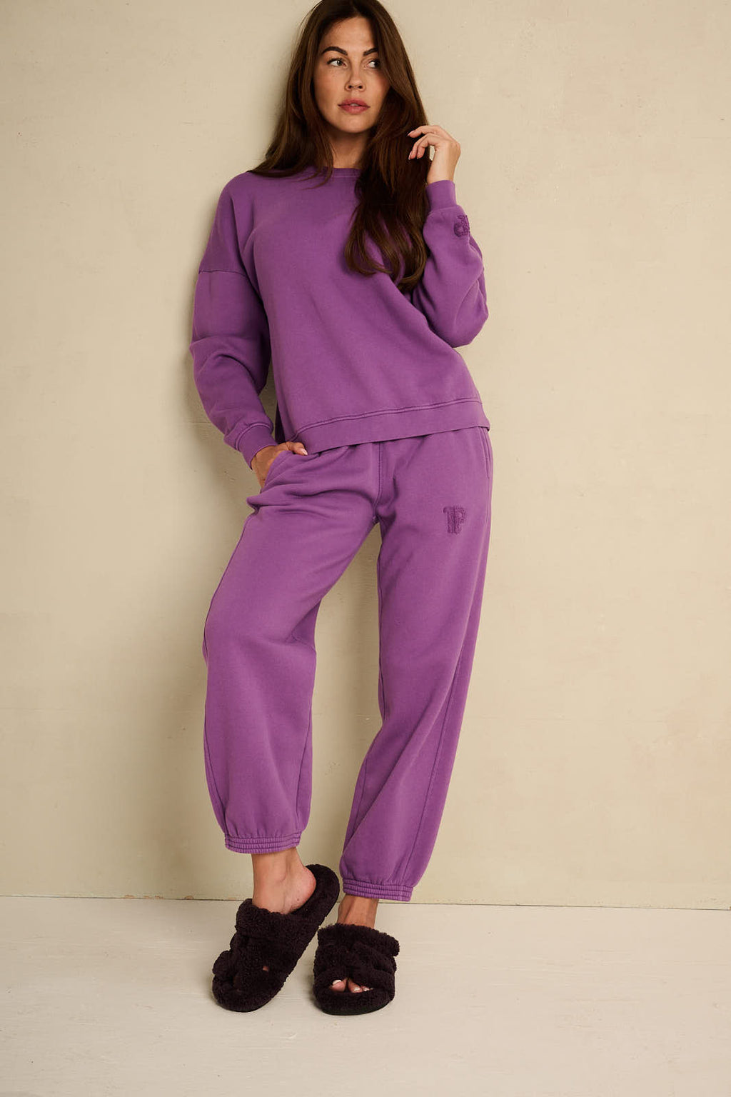 Sweatpants Purple