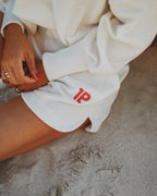 Sweatshorts white melee
